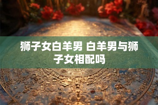 狮子女白羊男 白羊男与狮子女相配吗