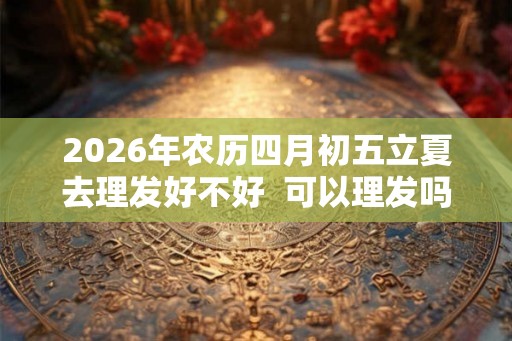 2026年农历四月初五立夏去理发好不好 可以理发吗 2026年农历四月初五立夏去理发好不好 可以理发吗