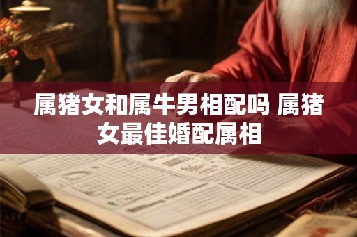 属猪女和属牛男相配吗 属猪女最佳婚配属相