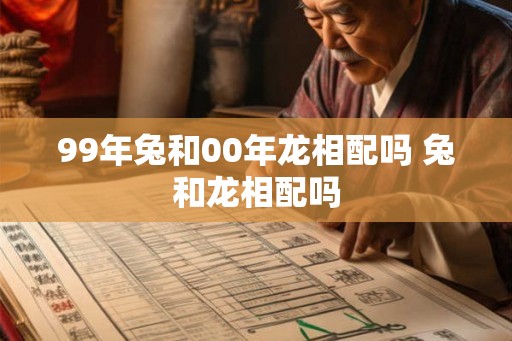 99年兔和00年龙相配吗 兔和龙相配吗