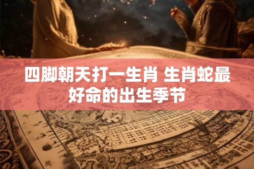 四脚朝天打一生肖 生肖蛇最好命的出生季节