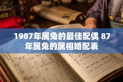 1987年属兔的最佳配偶 87年属兔的属相婚配表