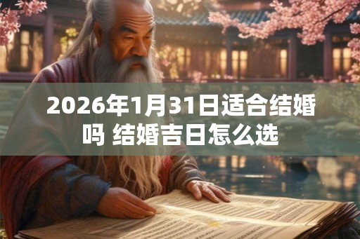 2026年1月31日适合结婚吗 结婚吉日怎么选