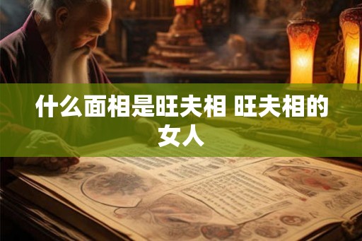 什么面相是旺夫相 旺夫相的女人