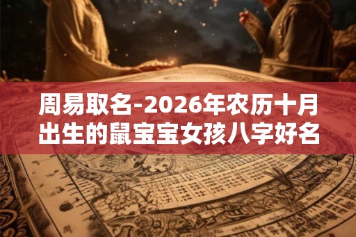 周易取名-2026年农历十月出生的鼠宝宝女孩八字好名推荐