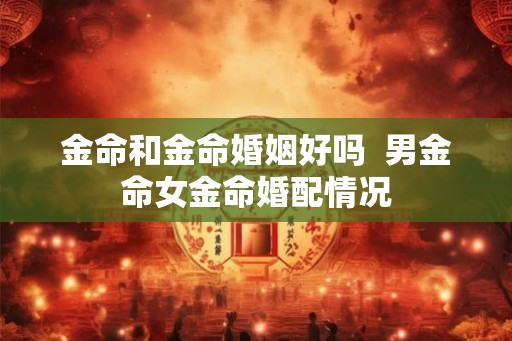 金命和金命婚姻好吗 男金命女金命婚配情况 金命和金命婚姻好吗 男金命女金命婚配情况