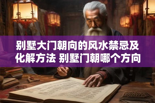 别墅大门朝向的风水禁忌及化解方法 别墅门朝哪个方向好