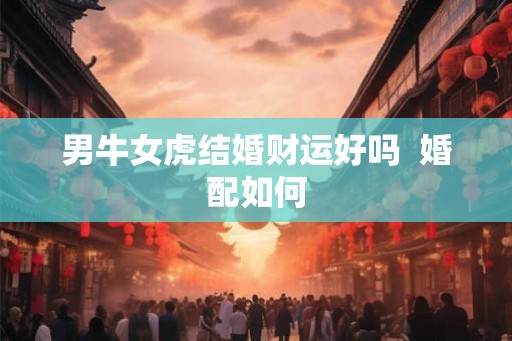 男牛女虎结婚财运好吗  婚配如何