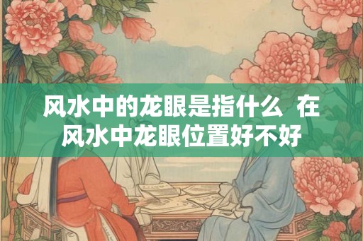 风水中的龙眼是指什么  在风水中龙眼位置好不好