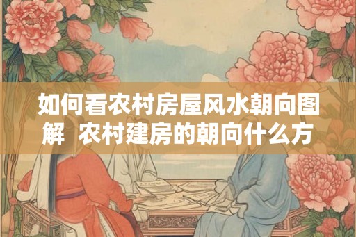 如何看农村房屋风水朝向图解  农村建房的朝向什么方向最好