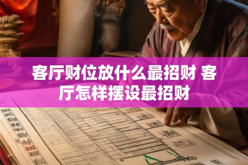 客厅财位放什么最招财 客厅怎样摆设最招财