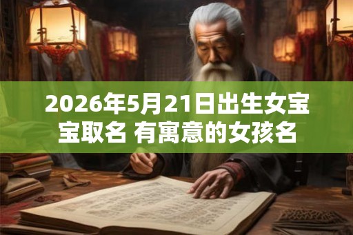 2026年5月21日出生女宝宝取名 有寓意的女孩名 2026年5月21日出生女宝宝取名 有寓意的女孩名