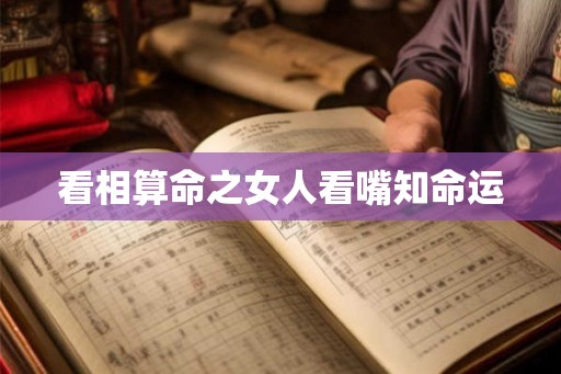 看相算命之女人看嘴知命运