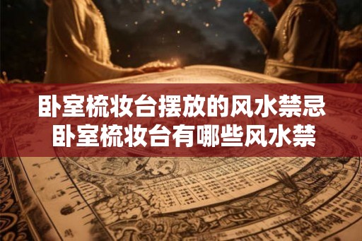 卧室梳妆台摆放的风水禁忌 卧室梳妆台有哪些风水禁忌