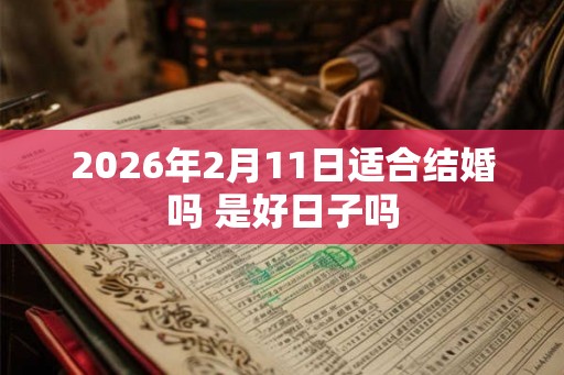 2026年2月11日适合结婚吗 是好日子吗
