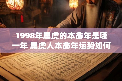 1998年属虎的本命年是哪一年 属虎人本命年运势如何