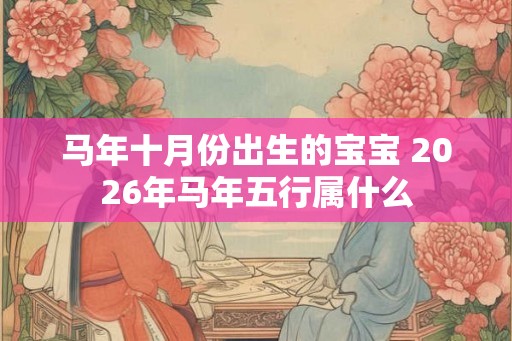马年十月份出生的宝宝 2026年马年五行属什么 马年十月份出生的宝宝 2026年马年五行属什么