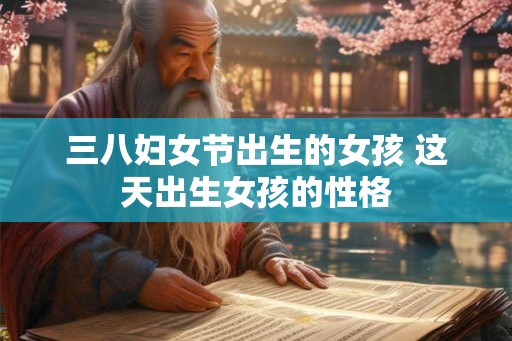 三八妇女节出生的女孩 这天出生女孩的性格 三八妇女节出生的女孩 这天出生女孩的性格