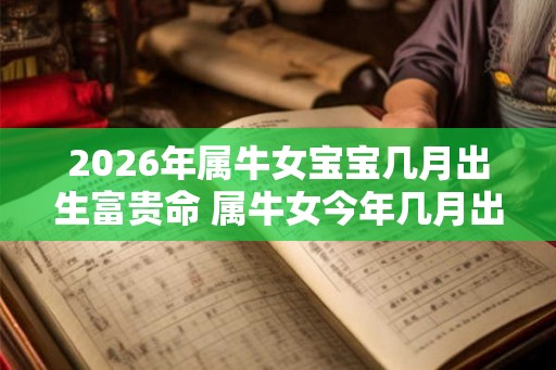2026年属牛女宝宝几月出生富贵命 属牛女今年几月出生命好