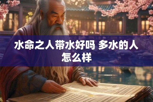 水命之人带水好吗 多水的人怎么样