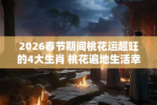 2026春节期间桃花运超旺的4大生肖 桃花遍地生活幸福
