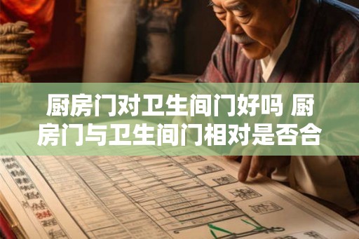 厨房门对卫生间门好吗 厨房门与卫生间门相对是否合理