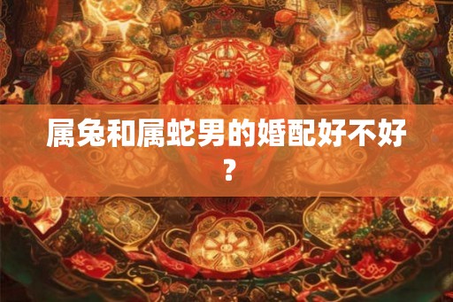 属兔和属蛇男的婚配好不好? 属兔和属蛇男的婚配好不好?