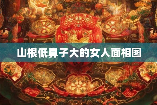山根低鼻子大的女人面相图