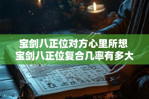 宝剑八正位对方心里所想 宝剑八正位复合几率有多大 宝剑八正位对方心里所想 宝剑八正位复合几率有多大