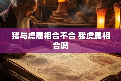 猪与虎属相合不合 猪虎属相合吗