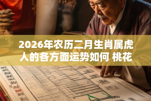 2026年农历二月生肖属虎人的各方面运势如何 桃花运好不好 2026年农历二月生肖属虎人的各方面运势如何 桃花运好不好