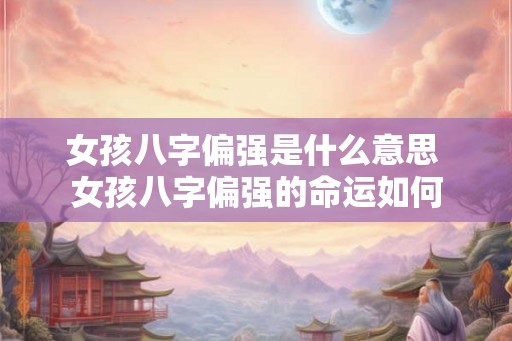 女孩八字偏强是什么意思 女孩八字偏强的命运如何