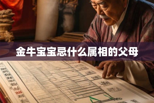 金牛宝宝忌什么属相的父母