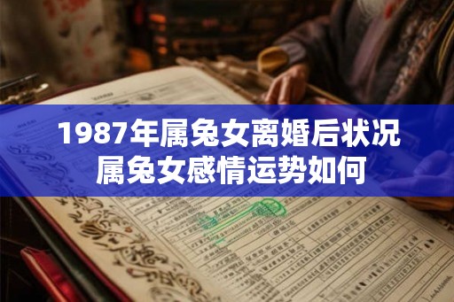 1987年属兔女离婚后状况 属兔女感情运势如何