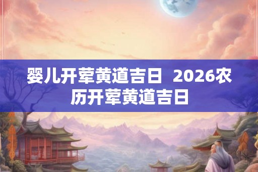 婴儿开荤黄道吉日  2026农历开荤黄道吉日