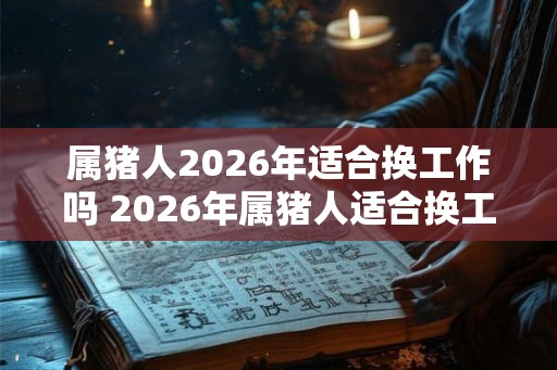属猪人2026年适合换工作吗 2026年属猪人适合换工作吗 属猪人2026年适合换工作吗 2026年属猪人适合换工作吗