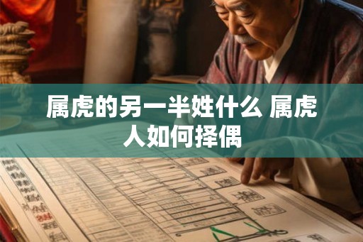 属虎的另一半姓什么 属虎人如何择偶