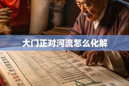 大门正对河流怎么化解