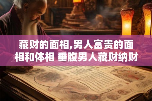 藏财的面相,男人富贵的面相和体相 垂腹男人藏财纳财？