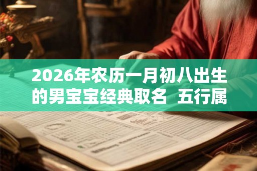 2026年农历一月初八出生的男宝宝经典取名  五行属什么