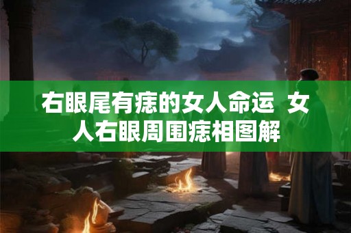 右眼尾有痣的女人命运 女人右眼周围痣相图解 右眼尾有痣的女人命运 女人右眼周围痣相图解