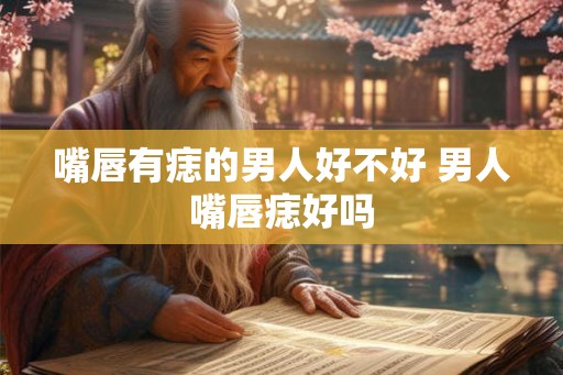 嘴唇有痣的男人好不好 男人嘴唇痣好吗