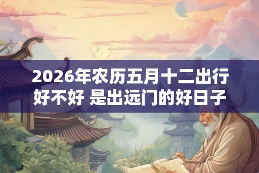 2026年农历五月十二出行好不好 是出远门的好日子吗