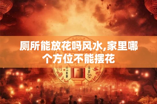 厕所能放花吗风水,家里哪个方位不能摆花