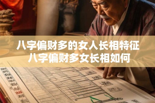 八字偏财多的女人长相特征 八字偏财多女长相如何