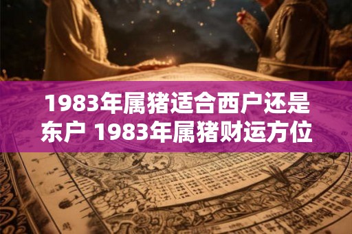 1983年属猪适合西户还是东户 1983年属猪财运方位