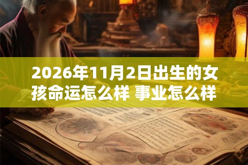 2026年11月2日出生的女孩命运怎么样 事业怎么样 2026年11月2日出生的女孩命运怎么样 事业怎么样