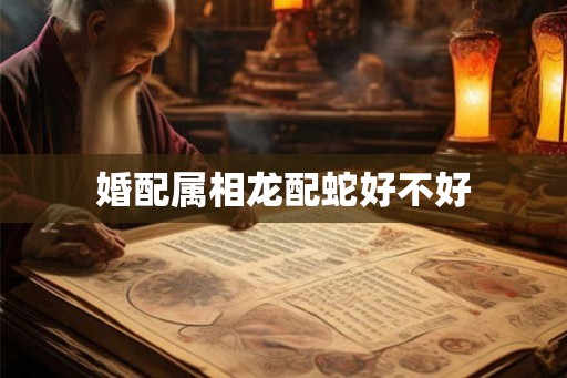 婚配属相龙配蛇好不好