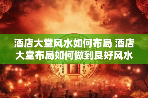 酒店大堂风水如何布局 酒店大堂布局如何做到良好风水
