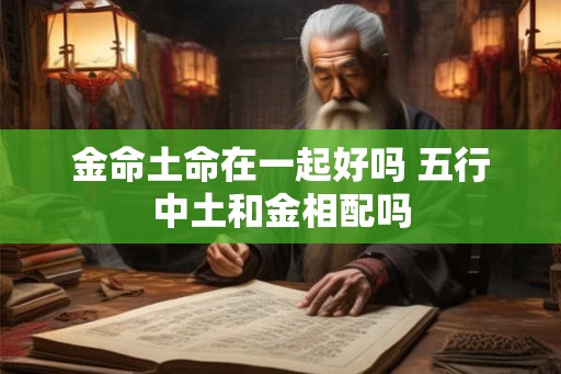 金命土命在一起好吗 五行中土和金相配吗